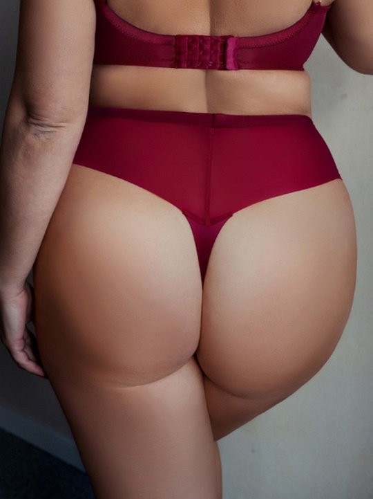 Трусы высокие стринги KRIS LINE RUBIN Stringhighwaist