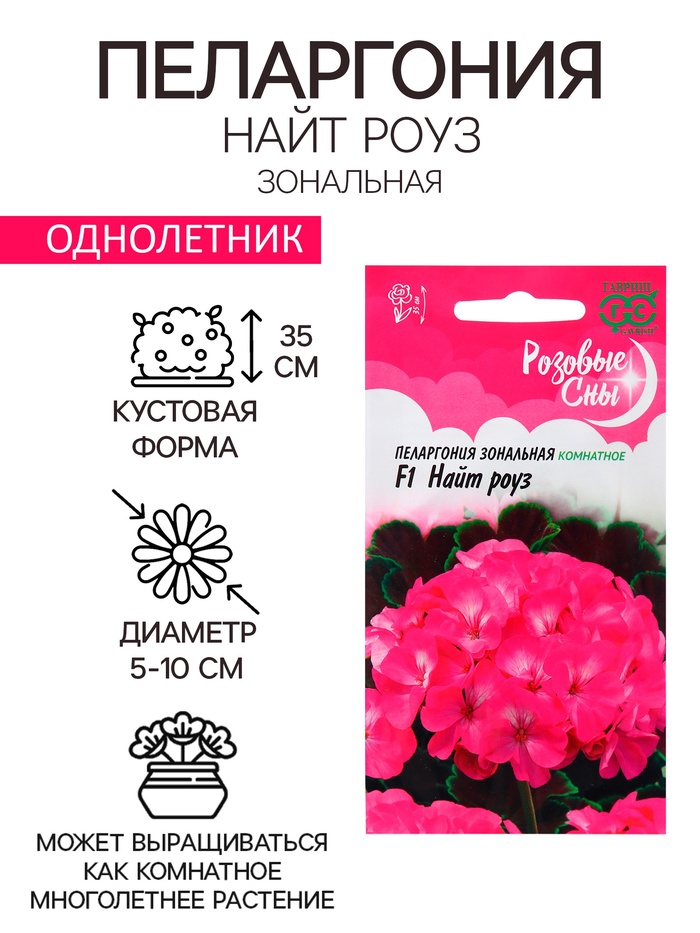 Семена Пеларгония