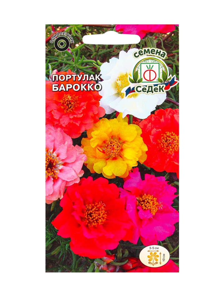Семена цветов портулак «Барокко», 0.1 г