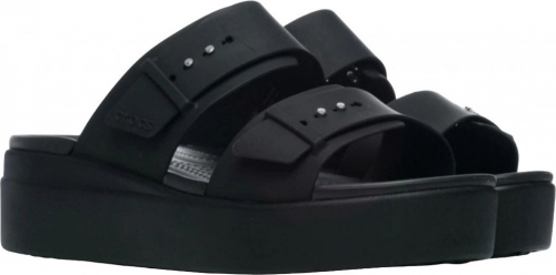 Пантолеты женские Brooklyn Buckle LowWdg Blk, CROCS