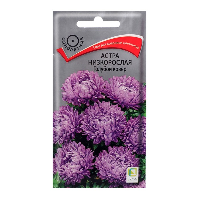 Семена цветов Астра низкорослая