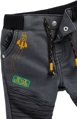 Брюки детские MB YI GREY BADGE JOGGER JEAN, Mothercare