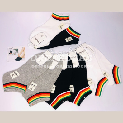 НОСКИ ЖЕНСКИЕ ХЛОПОК С ЛАЙКРОЙ DMDBS, АРТ. BW-156