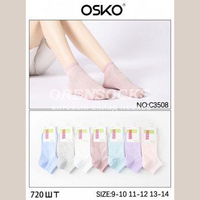 НОСКИ ПОДРОСТОК НА ДЕВОЧКУ ПОЛУСЕТКА OSKO C3508