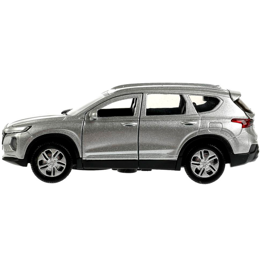 Модель SANTAFE2-12-SR HYUNDAI SANTAFE длина 12 см, двери, багаж, инер, серебр Технопарк в коробке /72/ в Нижнем Новгороде