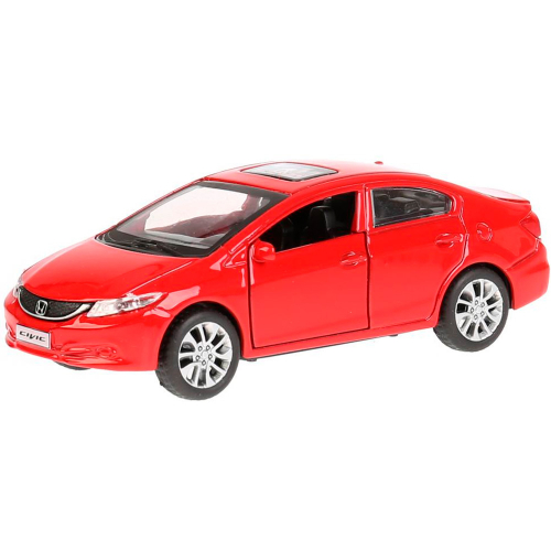 Модель CIVIC-RD HONDA CIVIC красный Технопарк  в коробке в Нижнем Новгороде