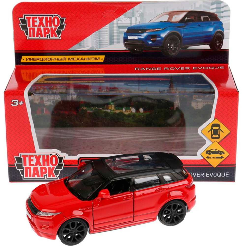 Модель EVOQUE-RD Land Rover Range Rover Evoque красный Технопарк  в коробке в Нижнем Новгороде