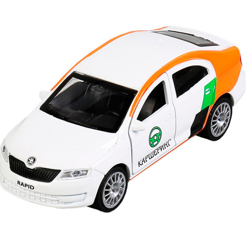 Модель SB-18-22-SR-CSWB SKODA Rapid Каршеринг Технопарк  в коробке в Нижнем Новгороде