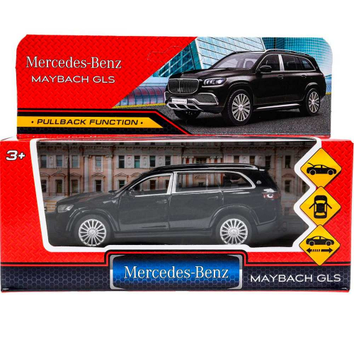 Модель MAYBCHGLS-12-BK MERCEDES-BENZ gls maybach 12см, дв,баг,ин,черный Технопарк в Нижнем Новгороде