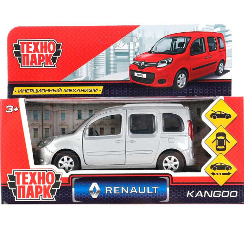 Модель KANGOO-SL RENAULT KANGOO серебристый Технопарк  в коробке в Нижнем Новгороде