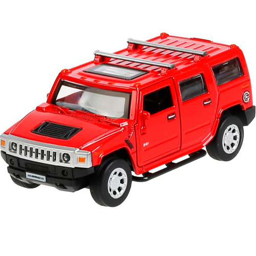 Модель HUM2-12-RD Hummer H2 красный Технопарк  в коробке в Нижнем Новгороде