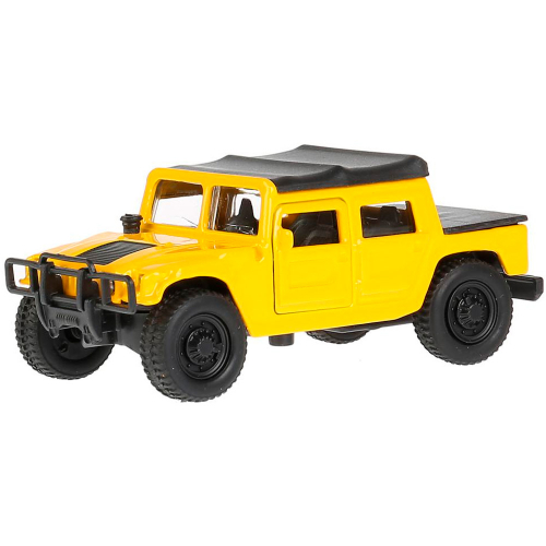 Модель SB-18-09-H1-N(Y)-WB Hummer H1 пикап желтый Технопарк  в коробке в Нижнем Новгороде