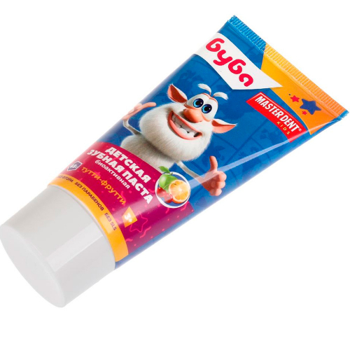 Зубная паста БУБА тутти-фрутти, 65 г MASTER DENT 117330-BU в Нижнем Новгороде