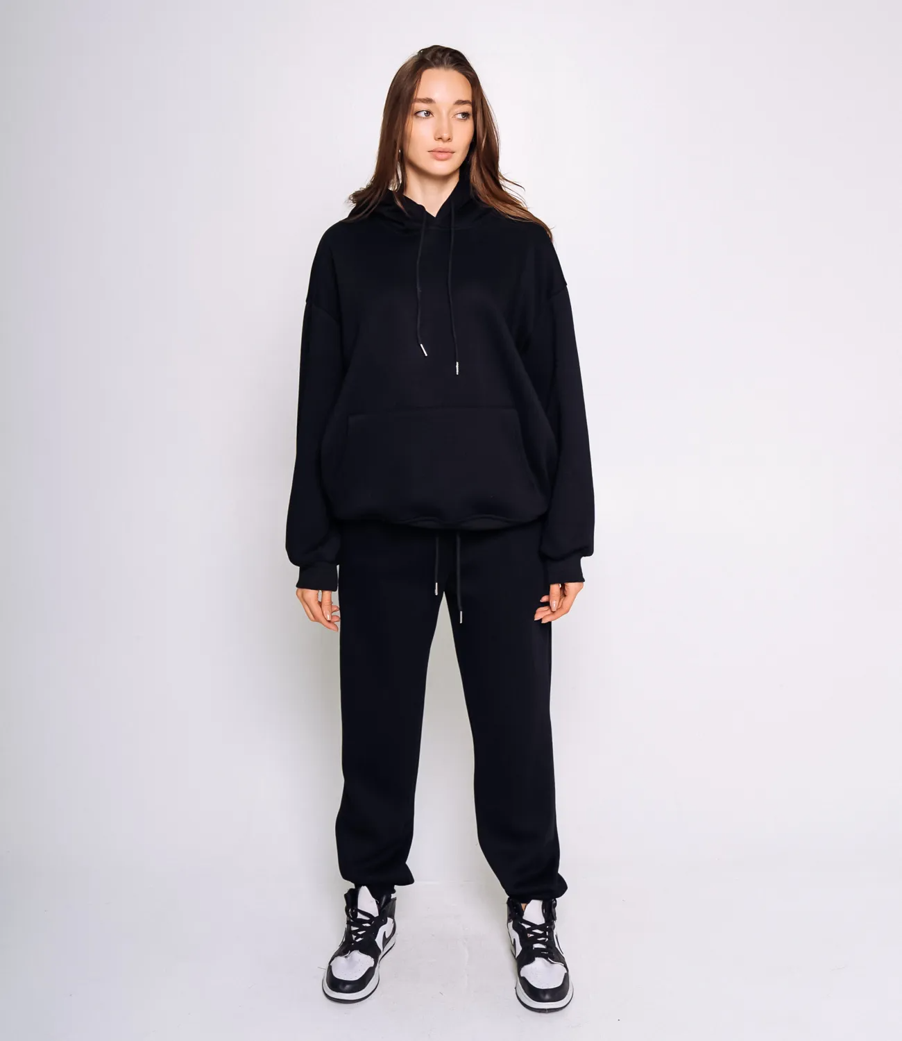 Спортивный костюм #КТ8976 (1), чёрный