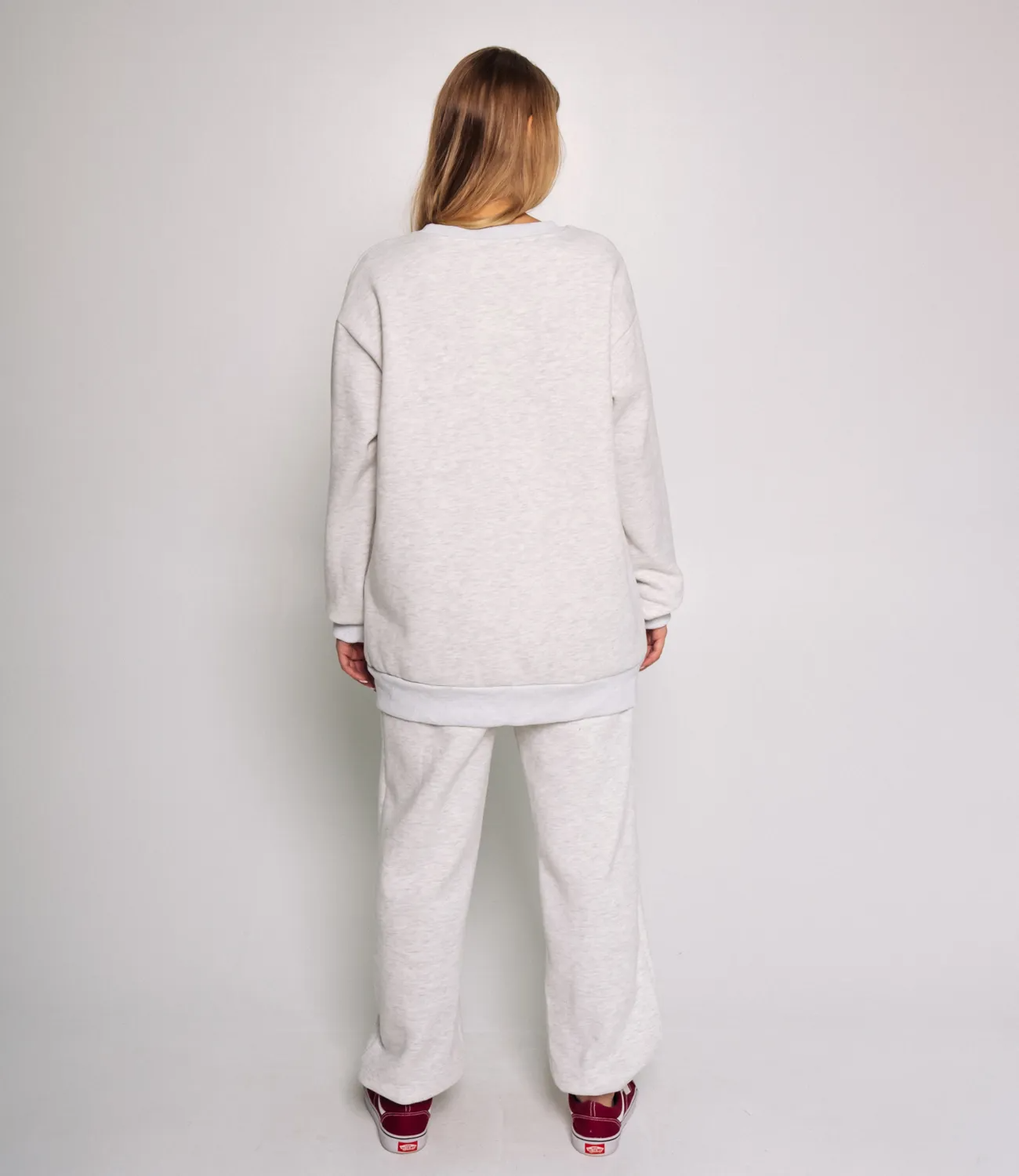Спортивный костюм #КТ8601 (1), светло-серый меланж