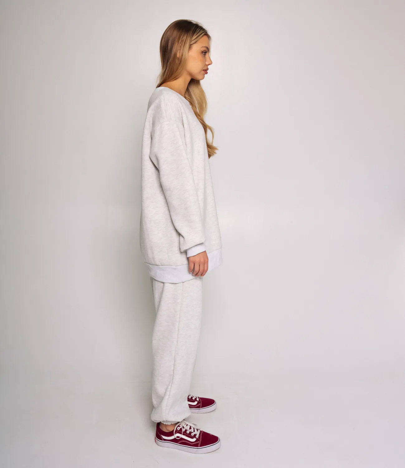 Спортивный костюм #КТ8601 (1), светло-серый меланж