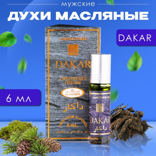 Духи масляные мужские ASKA, 6 мл