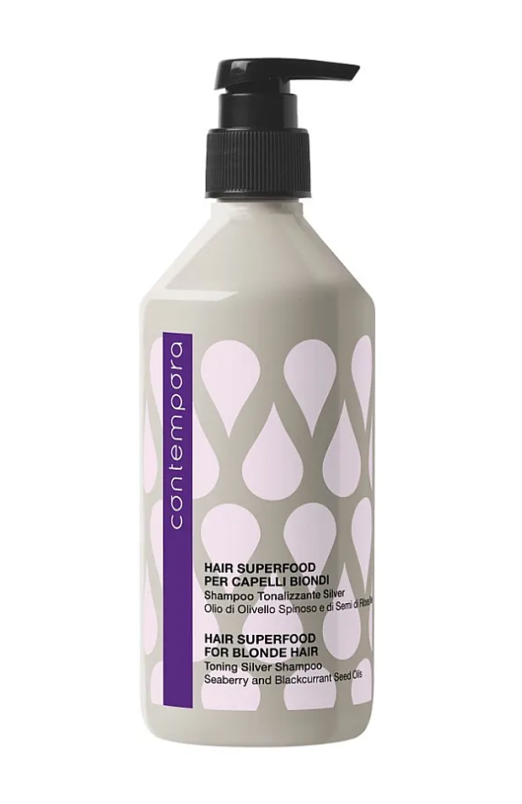 Barex Contempora Тонирующий шампунь с маслом облепихи и маслом семян черной смородины 500 мл