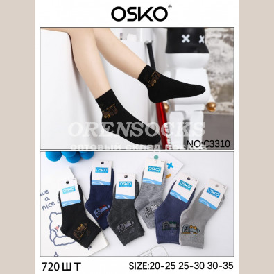OSKO НОСКИ ДЕТСКИЕ НА МАЛЬЧИКА ХЛОПОК АССОРТИ C3310
