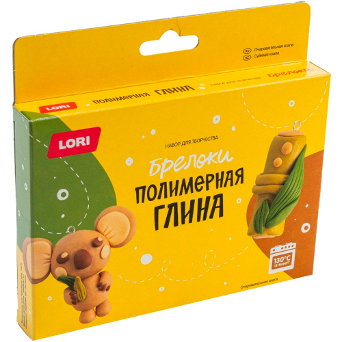 Набор для творчества Полимерная глина.Брелоки Очаровательная коала Пг-023 LORI в Нижнем Новгороде