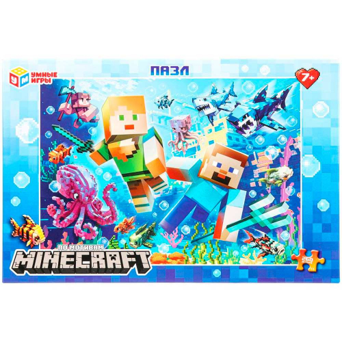 Пазл 260 Подводный Minecraft 4660254459885 в Нижнем Новгороде