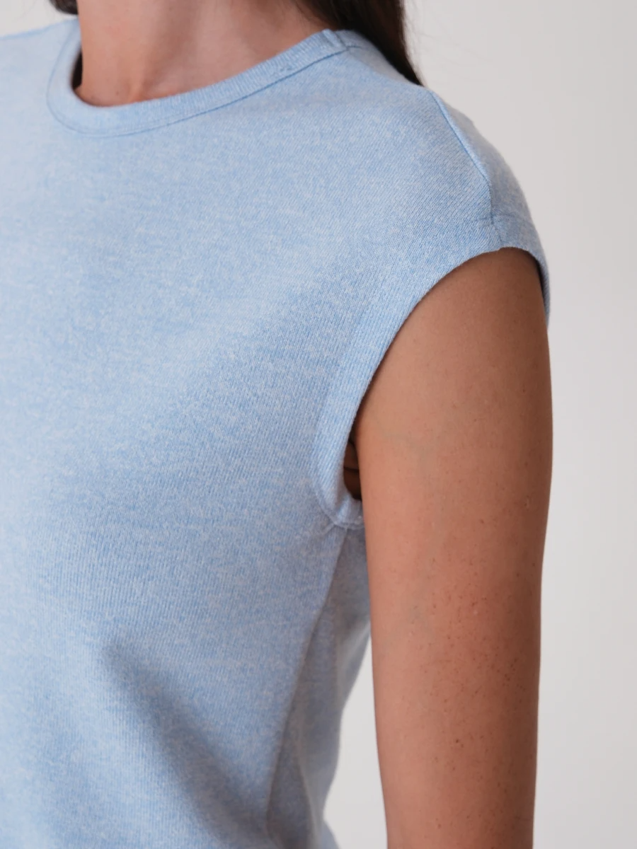 Топ-майка из вискозы 78.991.6226.336.1 Голубой