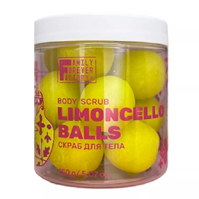 FamiLy Forever Скраб для тела LIMONCELLO BALLS 150г