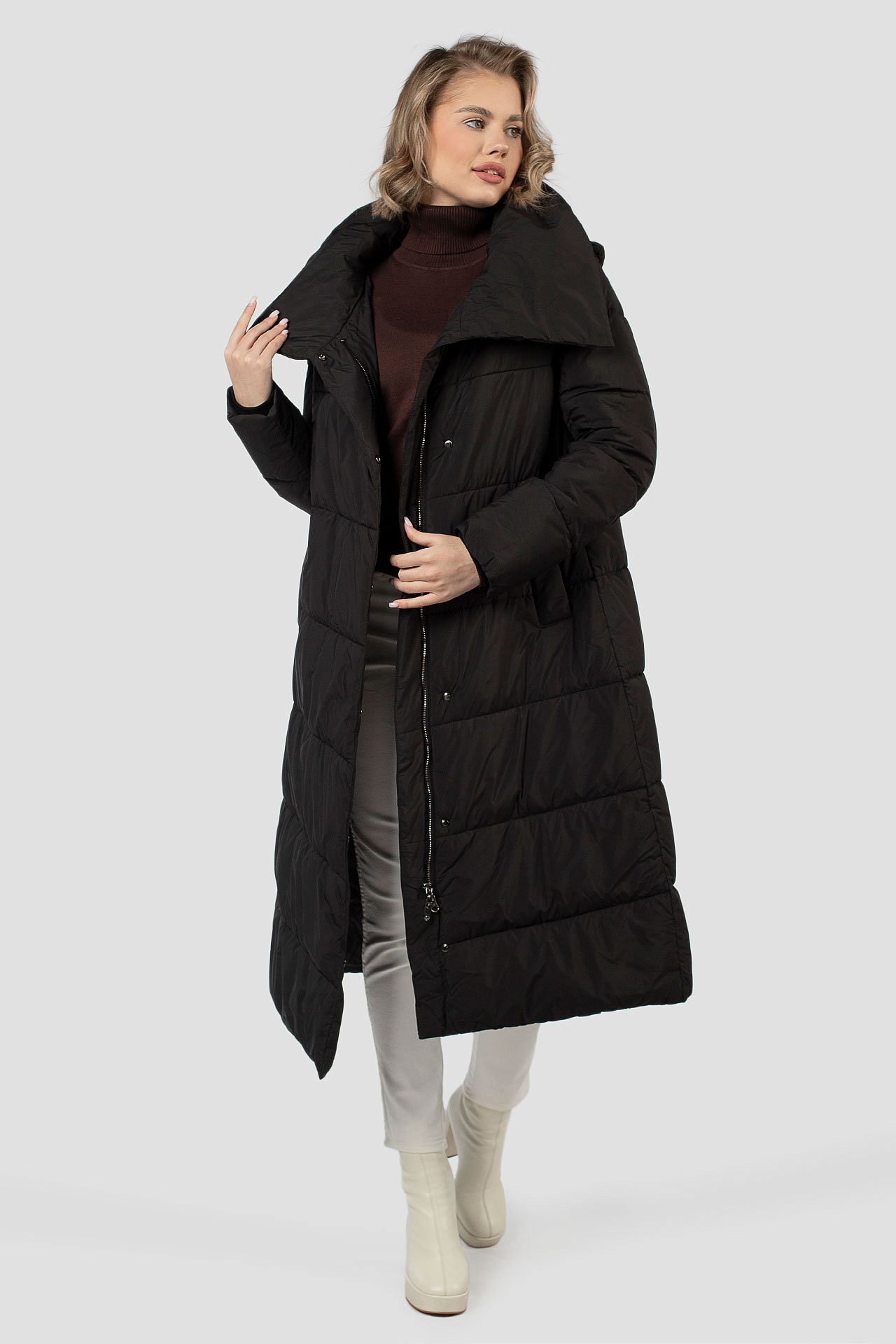 05-2215 Куртка женская зимняя (Холлофайбер 300)