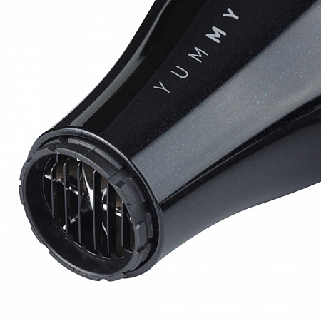 Dewal Beauty Фен для волос / Yummy Aqua HD1000-Black, 2000 Вт, черный