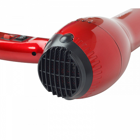 Dewal Профессиональный фен для волос / ION Energy 03-8800 Red, красный, 2000 Вт