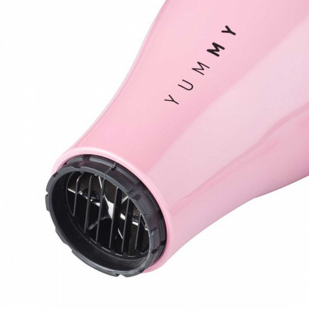 Dewal Beauty Фен для волос / Yummy Aqua HD1000-Pink, 2000 Вт, розовый