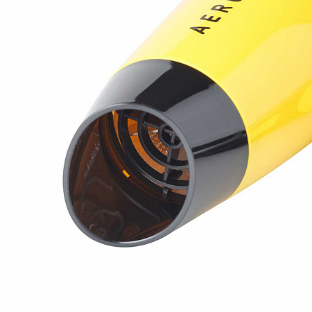 Dewal Beauty Фен для волос дорожный / Aero Yellow HD1002-Yellow, 1400 Вт, желтый