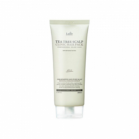 Lador Маска оздоравливающая с экстрактом чайного дерева / Teatree Scalp Clinic Hair Pack, 200 мл