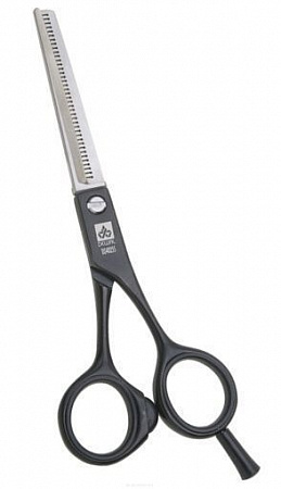 Dewal Парикмахерские ножницы филировочные / Profi Step ВS-40255/5.5, черный