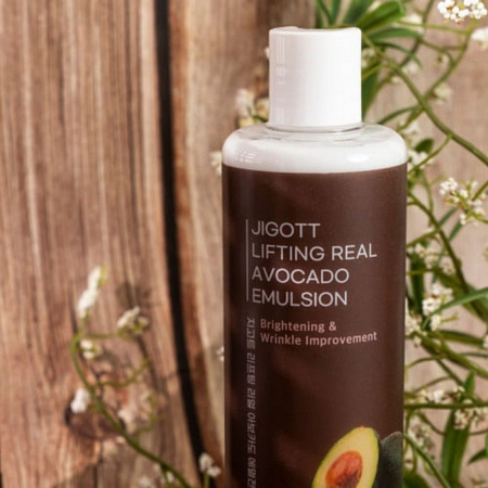 Jigott Эмульсия с экстрактом авокадо / Lifting Real Avocado Emulsion, 300 мл