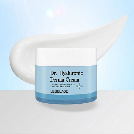 Lebelage Увлажняющий крем для лица с гиалуроновой кислотой / Dr. Hyaluronic Derma Cream, 50 мл