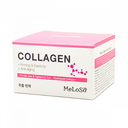 MeLoSo Крем для лица с коллагеном питательный против морщин / Collagen Nutrition Cream, 100 мл