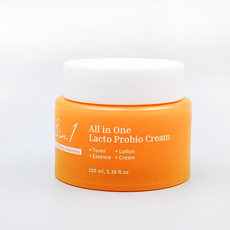 Dr.MeLoSo Крем для лица с лактобактериями и пробиотиками / All in One Lacto Probio Cream, 100 мл