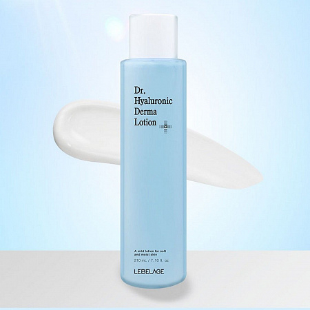 Lebelage Лосьон для лица с гиалуроновой кислотой / Dr.Hyaluronic Derma Lotion, 210 мл