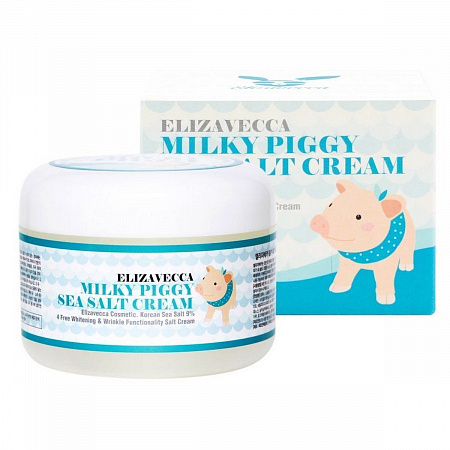 Elizavecca Омолаживающий крем с морской солью / Milky Piggy Sea Salt Cream, 100 мл