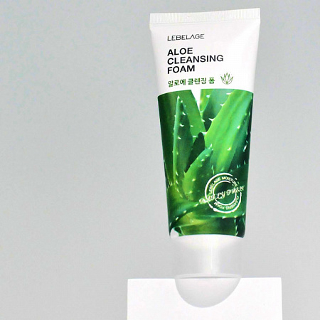 Lebelage Пенка для умывания с экстрактом алоэ вера / Aloe Cleansing Foam, 100 мл