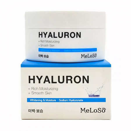 MeLoSo Крем для лица с гиалуроновой кислотой / Hyaluron Moisturizing Cream, 100 мл