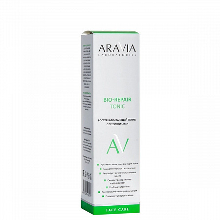 Aravia Laboratories Восстанавливающий тоник для лица с пребиотиками / Bio-Repair Tonic, 250 мл