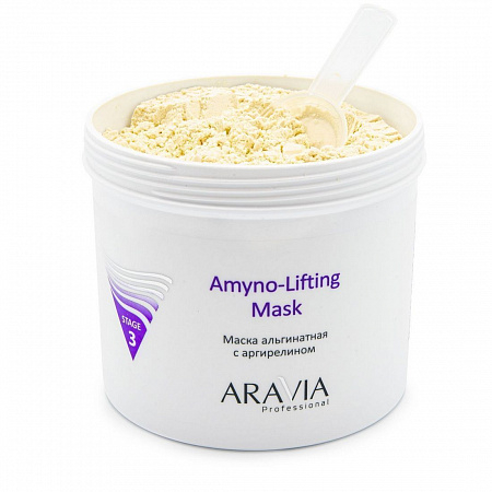 Aravia Маска альгинатная с аргирелином / Aravia Amyno-Lifting, 550 мл