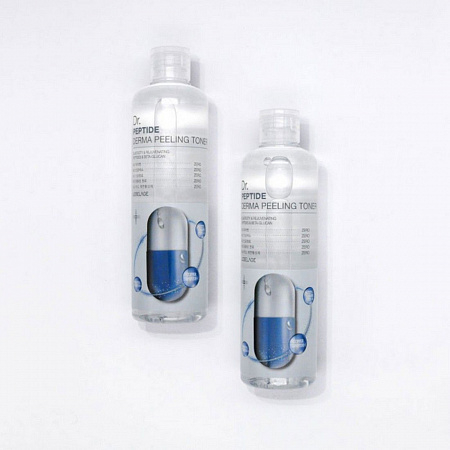 Lebelage Увлажняющий тонер с пептидами / Dr. Peptide Derma Peeling Toner, 310 мл