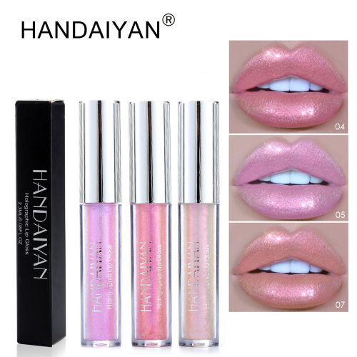 Сияющий блеск для губ HANDAIYAN Holographic Lip Gloss