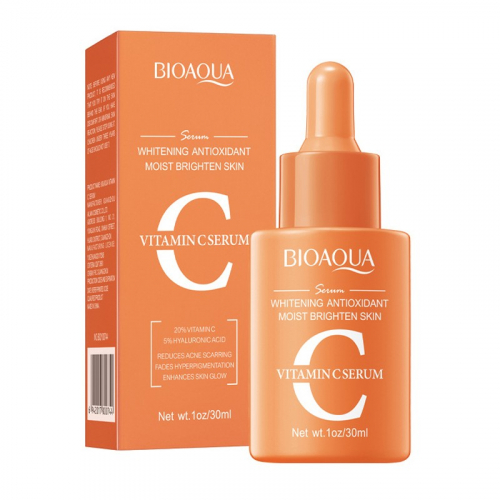 Сыворотка для лица с витамином С и гиалуроновой кислотой Bioaqua Vitamin C Serum, 30 мл.