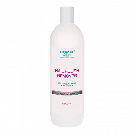 Domix Green Professional Средство для снятия лака с ногтей без ацетона / Nail Polish Remover non acetone, 1000 мл