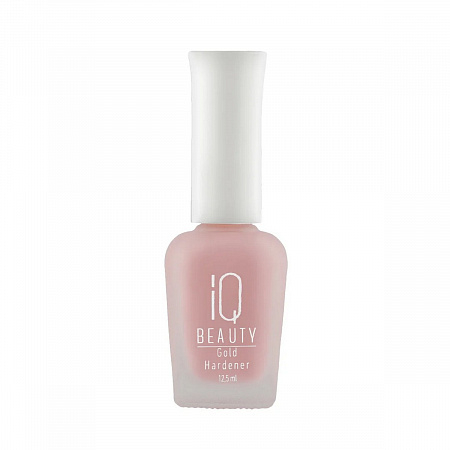 IQ Beauty Укрепитель для ногтей с коллоидным золотом / Gold Hardener Blush, 12,5 мл