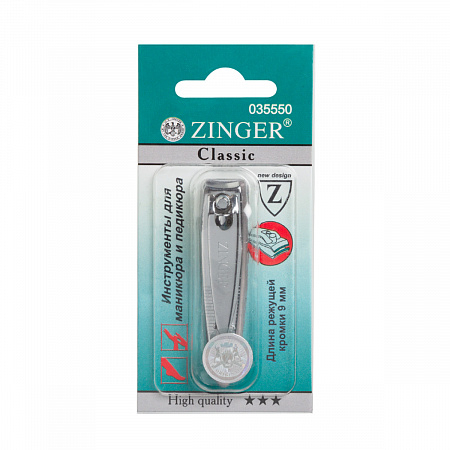 Zinger Книпсер для ногтей маленький / Classic SLN-602, 9 мм